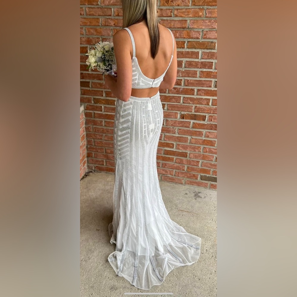 2 Piece prom dress